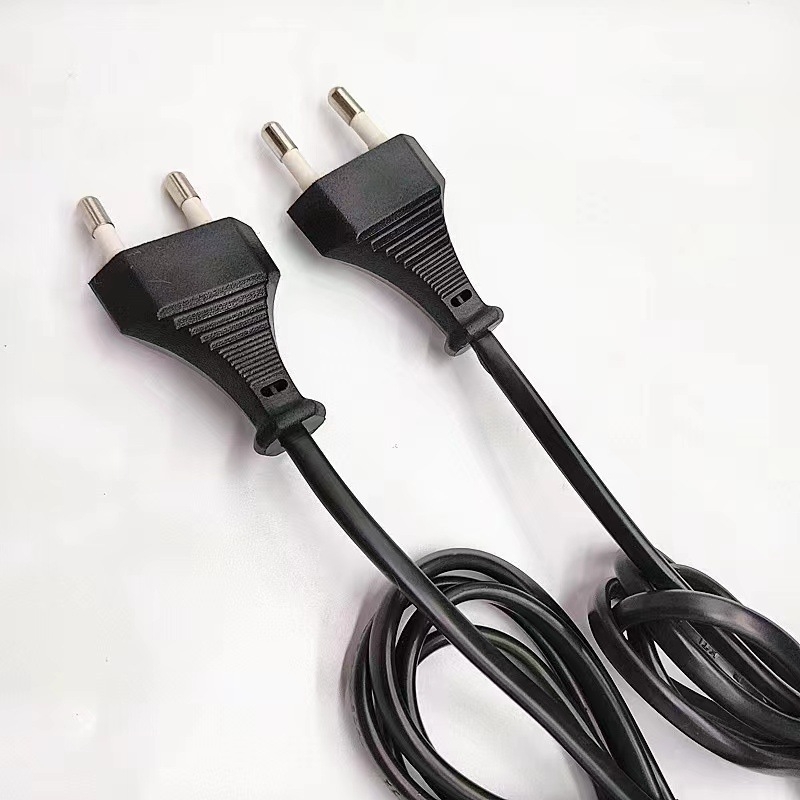 Захранващ кабел FH модел 001, VD-сертифициран европейски кабел със скандинавски, германски и френски щепсели, OEM