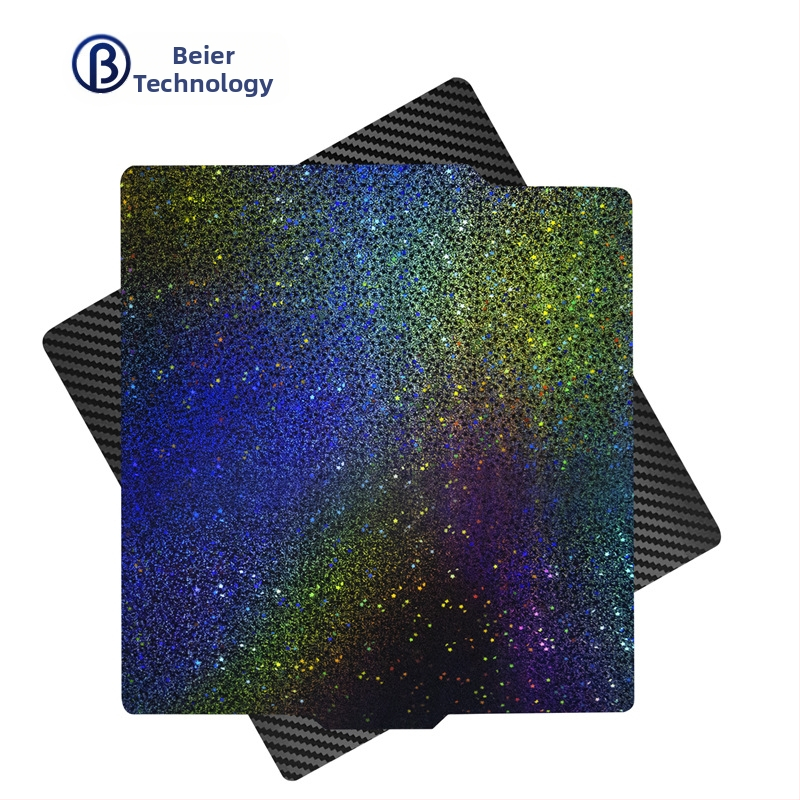 Μαγνητική πλάκα από ατσάλι ελατηρίου για θερμή πλατφόρμα εκτυπωτή 3D, PEY/PET πλατφόρμα