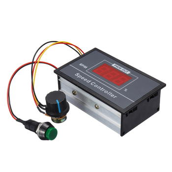 PWM контролер за скорост на DC мотора 6-60V, 30A с дисплей