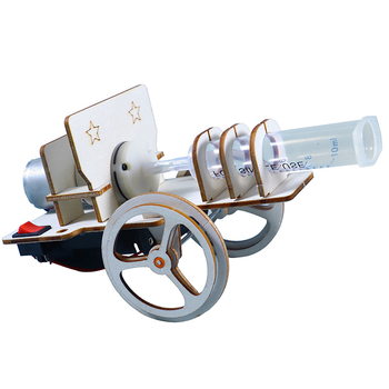 Rotaļlietu kanons (Koka konstrukcija; Vecuma ieteikums 7–14 gadi; 3C kategorija: Citas rotaļlietas līdz 14 gadiem)