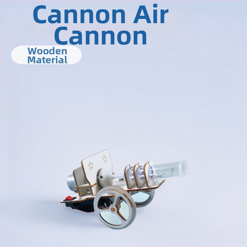 Rotaļlietu kanons (Koka konstrukcija; Vecuma ieteikums 7–14 gadi; 3C kategorija: Citas rotaļlietas līdz 14 gadiem)