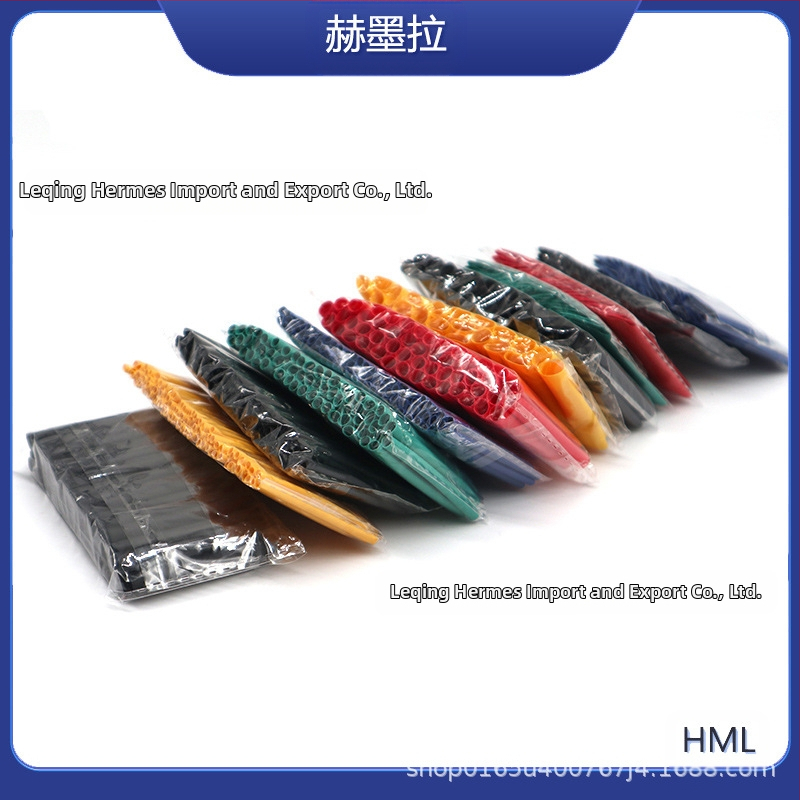 Комплект термоусадъчни тръби, 530 бр., PE материал, VW-0 огнеупорност, RoHS сертифициран