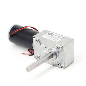 DC мотор с редуктор, D-ос, 21W, 12/24V, 58×40 мм, 90% ефективност