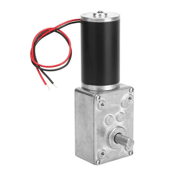 12V DC червячен мотор с редуктор, висок въртящ момент и обратимо задвижване