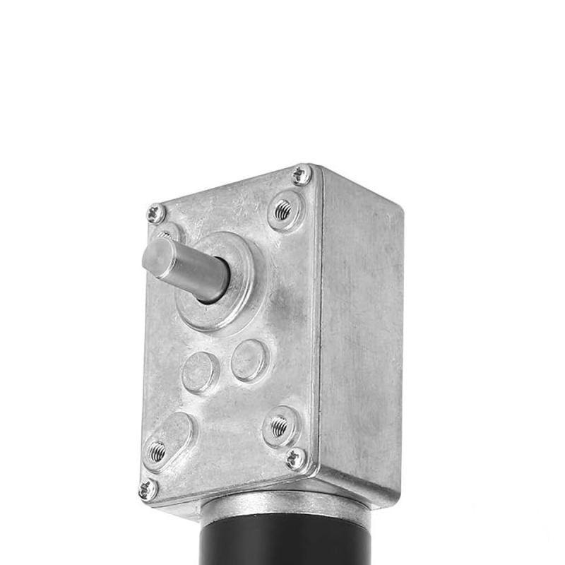 12V DC variklis su sriegiu reduktoriumi, didelis sukimo momentas, atbulinė operacija