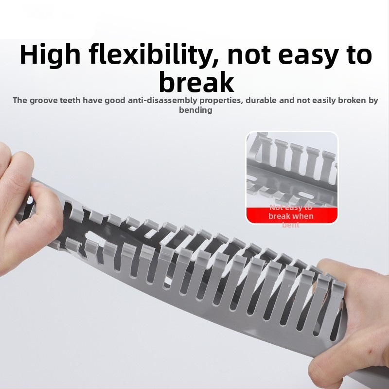 PVC кабелен канал за индустриално окабеляване — висока якост, PVC материал, огнеустойчива изолация, за разпределителни кутии и контролни шкафове