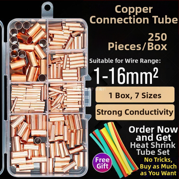 Σετ χαλκού crimp συνδετήρες για συνδέσεις καλωδίων και χαλκού σωλήνων (Model: Other)