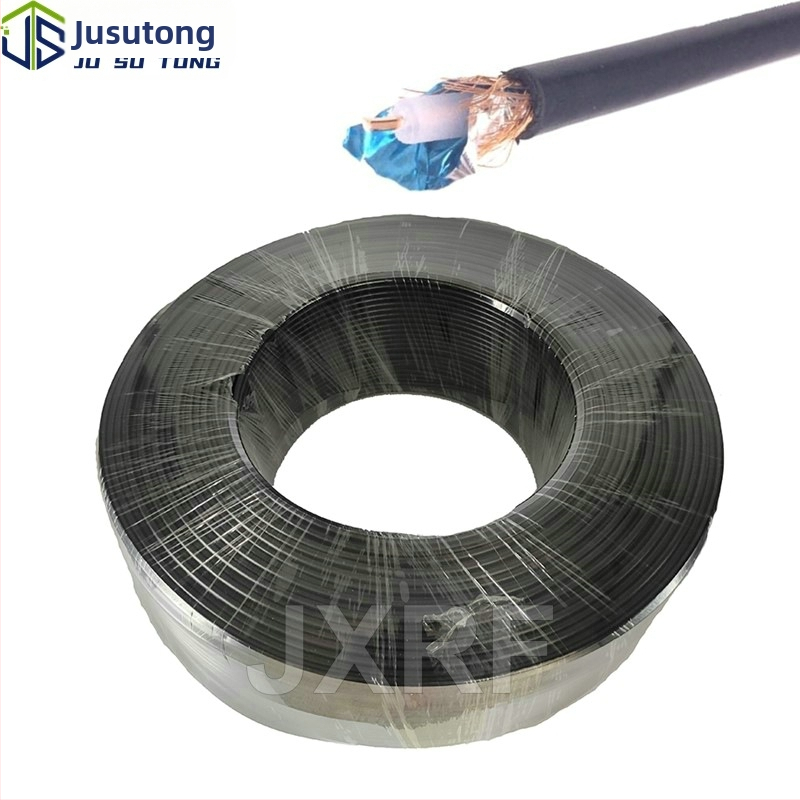 RG58 коаксиален кабел, UHF PL259 мъжки към мъжки, RF кабел с ниски загуби за предаване на сигнали