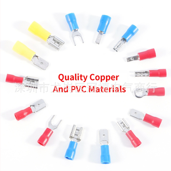 Σετ τερματικών με ψυχρής πρέσας σε κουτί, 1500 τεμάχια, προμονωμένα crimp τερματικά, 18 διαμορφώσεις συνδετήρων