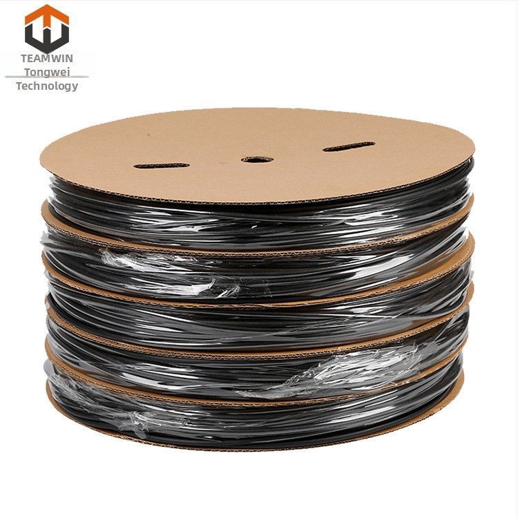 Термозакриваща изолационна тръба, PE термопластична, 125°C устойчивост, обработка и персонализация налични