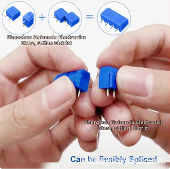 KF301-2P3P4P PCB τερματικό μπλοκ, βήμα 5,08 мм, πολυθέσεων, plug-in κιτ