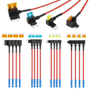 Canot ATC MINI autóba való biztosítéktartó, 12V, 16 darabos készlet