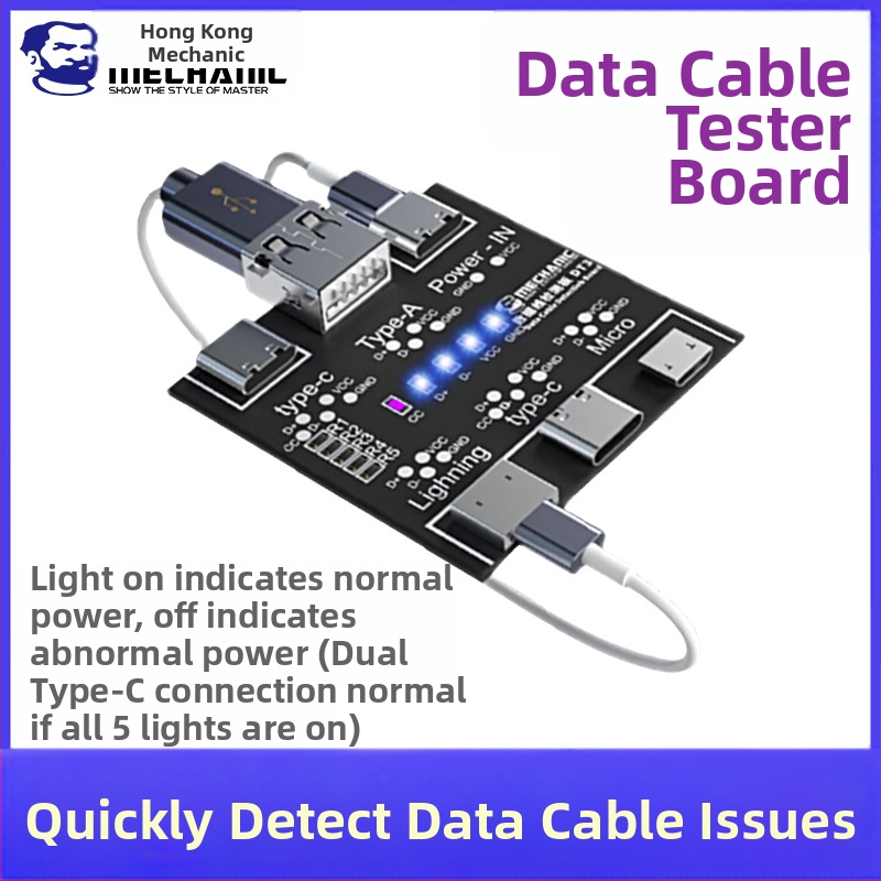 DT3 платка за тестване на кабели за данни за Apple, Android, Type-C и Huawei – PC платка, телекомуникационна поддръжка