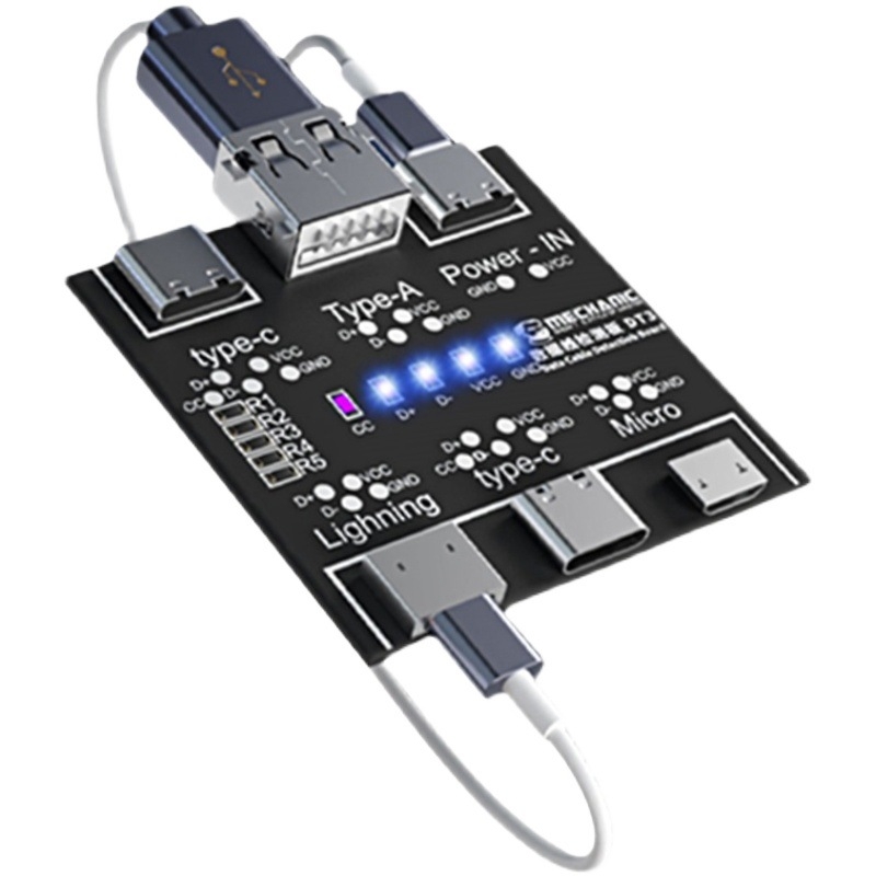DT3 платка за тестване на кабели за данни за Apple, Android, Type-C и Huawei – PC платка, телекомуникационна поддръжка