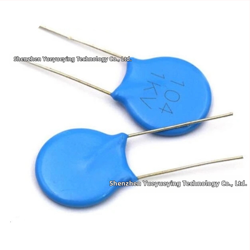 Yueyue Wins високоволтов керамичен кондензатор, 1–3 kV, кутия, разстояние между изводите 38,9 мм, плосък, немагнитен, AEC-Q200