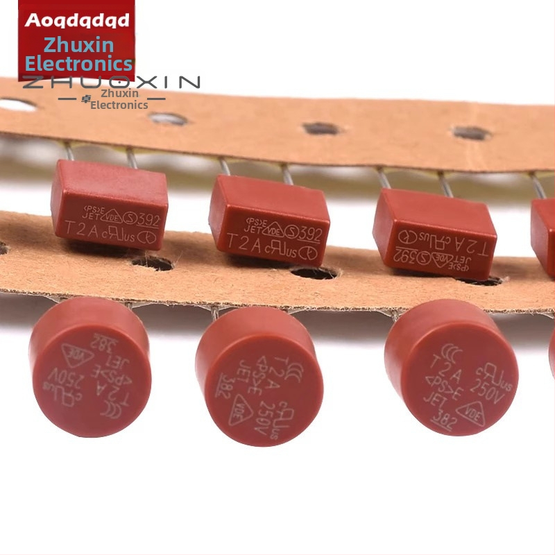 Тръбни предпазители, 240 бр., 250V, медленнозадействащи, 0,5A–10A, 24 типа по 10 бр.