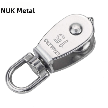 304 неръждаема стомана шкива за морско повдигане – единична, двойна или регулируема