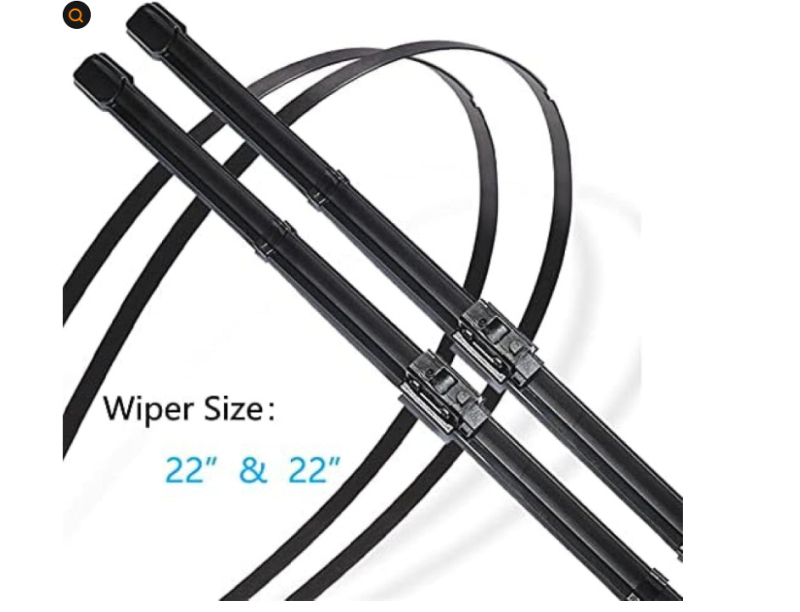 Безрамкова чистачка за предно стъкло за Mercedes‑Benz C‑Класа W205 (C180/C200/C220/C250/C300, 2015–2020), 12V, естествен каучук, пълен обхват на чистене