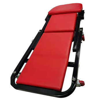 Hongma Αναδιπλούμενη καρέκλα επισκευής αυτοκινήτων, PU δέρμα, 2-σε-1/3-σε-1, Ζ-τύπος, αντοχή 150 kg, για συνεργείο αυτοκινήτων