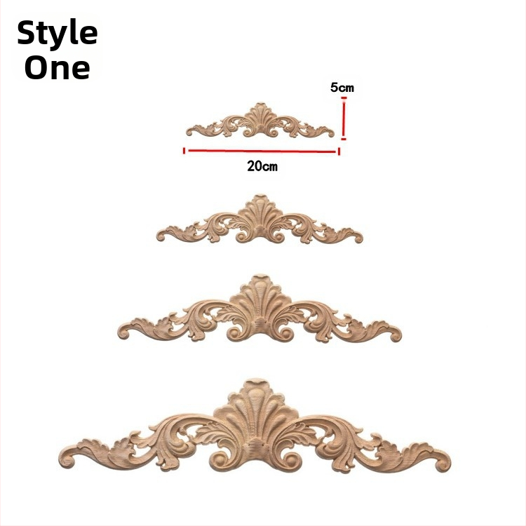 Гравирана декоративна лента за мебели от гумено дърво, персонализирано гравиране, шлайфована повърхност, домашна употреба