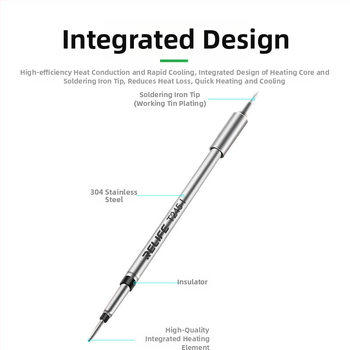 RELIFE RL-T245 Σετ ακίδων συγκόλλησης με ενσωματωμένη λαβή: οξεία άκρη, καμπύλη άκρη, Κ-άκρη και SK-άκρη, συμβατές με RL-T245-I/IS/K/SK