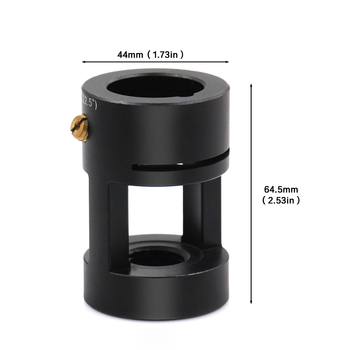 Глава за шлифоване на волфрамови електроди за TIG заваряване с многоъгълна и офсетна диамантена шайба; универсална съвместимост; корпус от алуминиева сплав