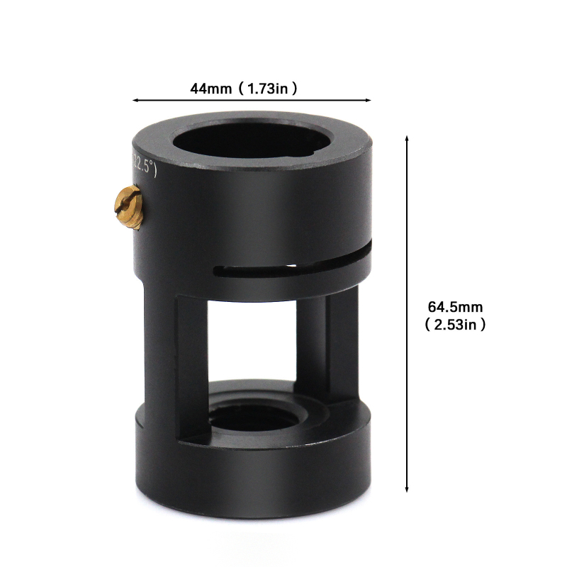 Wolfram-elektróda csiszolófej TIG hegesztéshez, többszögű és offset vágású gyémántkővel; univerzális kompatibilitás; alumíniumötvözet test