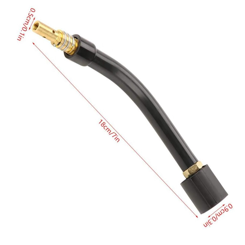 Ridi MB15AK Pribor za zavarivanje s plinskom zaštitom MB15AK – bakreni zavojni priključak, 0.6/0.8/0.9/1.0/1.2 mm, 150–250 A