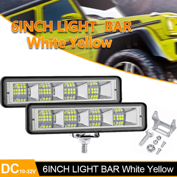 LED darba gaisma - līnijas formā, 24 LED (72W, 1200LM, 10-30V, 30 000 h, 3030 LED)