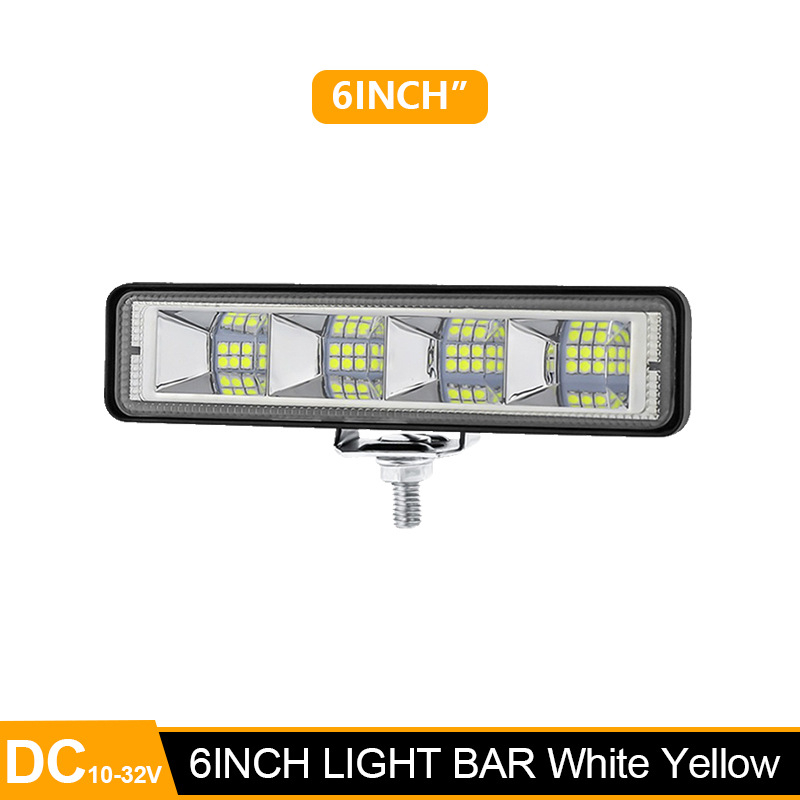 LED darba gaisma - līnijas formā, 24 LED (72W, 1200LM, 10-30V, 30 000 h, 3030 LED)