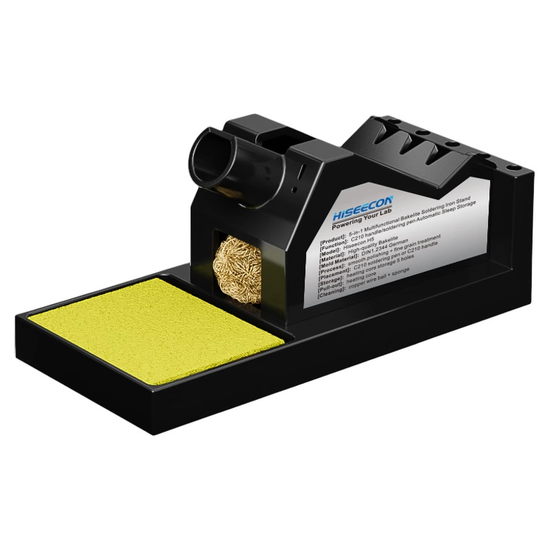 Držač za lemilicu, otporan na visoke temperature, inteligentni stalak za lemljenje, Hiseecon
