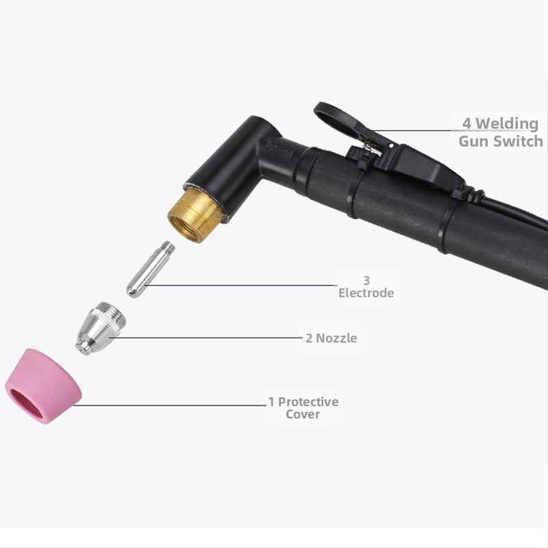 Giddy Аксесоари за плазмено рязане на горелка AG60/SG55 – 35 части с електроди, дюза и защитен капак