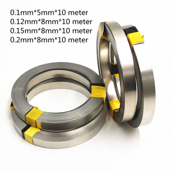 Никелова лента за свързване на 18650 литиева батерия, дължина 5 м, дебелина 0,12 мм