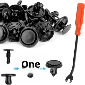 Πλαστικό κλιπ-σάπ, τύπος ώθησης, καθολική συμβατότητα, μοντέλο 1235, εξατομικευμένη επεξεργασία: Ναι