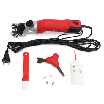 HC009 Elektrinės vilnos žirklės, 900W, 220V, 6 pavara, rankinės