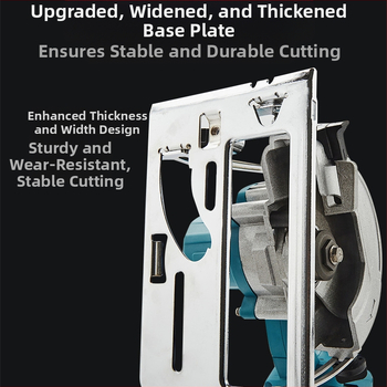 Burui 21V безчеткова безжична циркулярна пила за дърва с литиева батерия, преносим ръчен инструмент