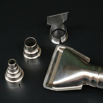 Индустриален горещ въздух пистолет, ръчен, DC захранване, 220V, универсална дюза