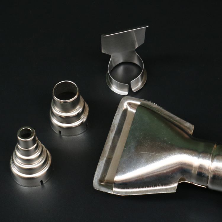 Индустриален горещ въздух пистолет, ръчен, DC захранване, 220V, универсална дюза