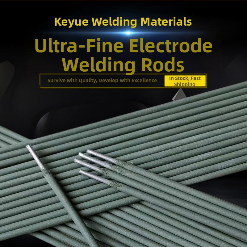 Karbonsavo plieno suvirinimo elektrodas J422, skirtos plonoms lakštams ir galvanizuotiems kvadratiniams vamzdžiams, namų naudojimui