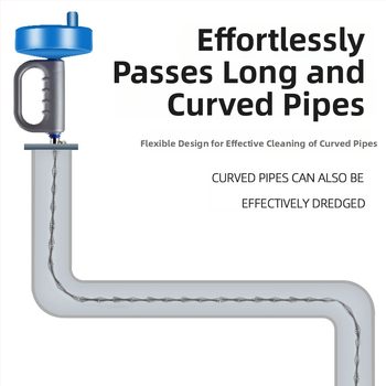 Jin Yida Universalus kanalų valiklis – plieninė viela