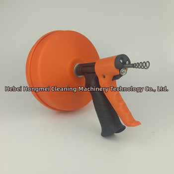 Tualeto ir virtuvės vamzdžių ploviklis, dviguba galia (automatinis ir rankinis), PP plieninė viela, 1 vnt