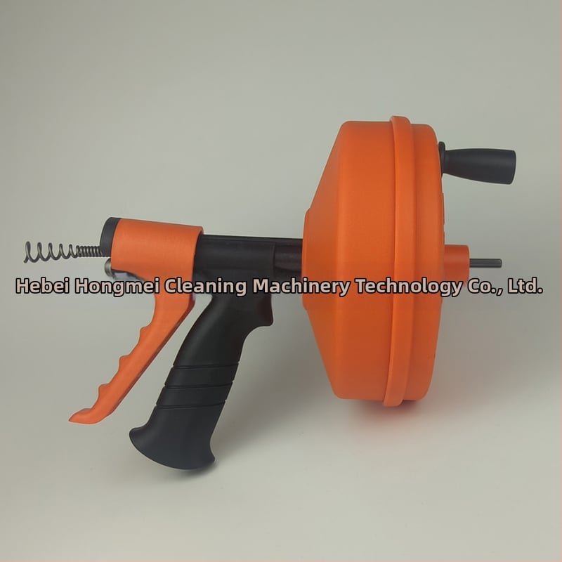 Tualeto ir virtuvės vamzdžių ploviklis, dviguba galia (automatinis ir rankinis), PP plieninė viela, 1 vnt