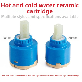 Kerámiás szeleptest a csaphoz – meleg/hideg keveréshez, fürdőszoba, modern minimál stílus, Nine Cardi, testreszabás elérhető