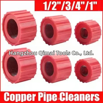 Četka za čišćenje cijevi za bakrene i čelične cijevi (pogodno za čelične, bakrene, PP i PVC cijevi)