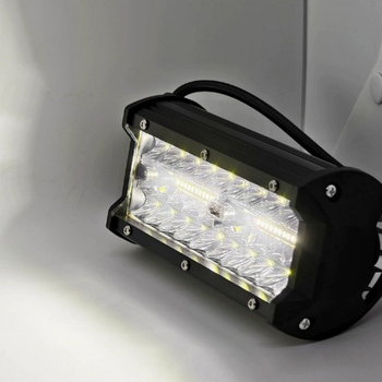 Προβολέας LED για μοτοσικλέτα, 120W, 12-24V, 1800 lm, LED3030, 6500K