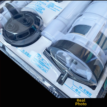 WC tartály kiegészítő készlet: leeresztő szelep, öblítő gomb és bemeneti szelep; műanyag anyag, Yu Xin márka; modern egyszerű stílus