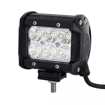 LED φως εργασίας 18W-B3, λειτουργία 12V, περίβλημα από κράμα αλουμινίου, συμβατό με όλα τα οχήματα
