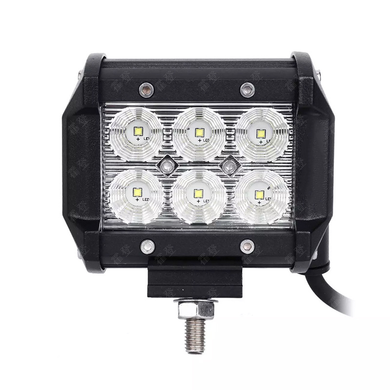 LED φως εργασίας 18W-B3, λειτουργία 12V, περίβλημα από κράμα αλουμινίου, συμβατό με όλα τα οχήματα