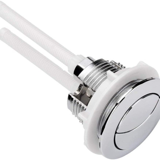 Двойен бутон за водния резервоар на тоалетната, ABS, ръчно управление на пускане, наземно оттичане, модерен минималистичен стил, произход Zhejiang