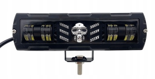 LED galvasgaismas ar kaula dizainu auto un motociklam, 2 gab., 32W, 9-32V, 6000lm, 5700K